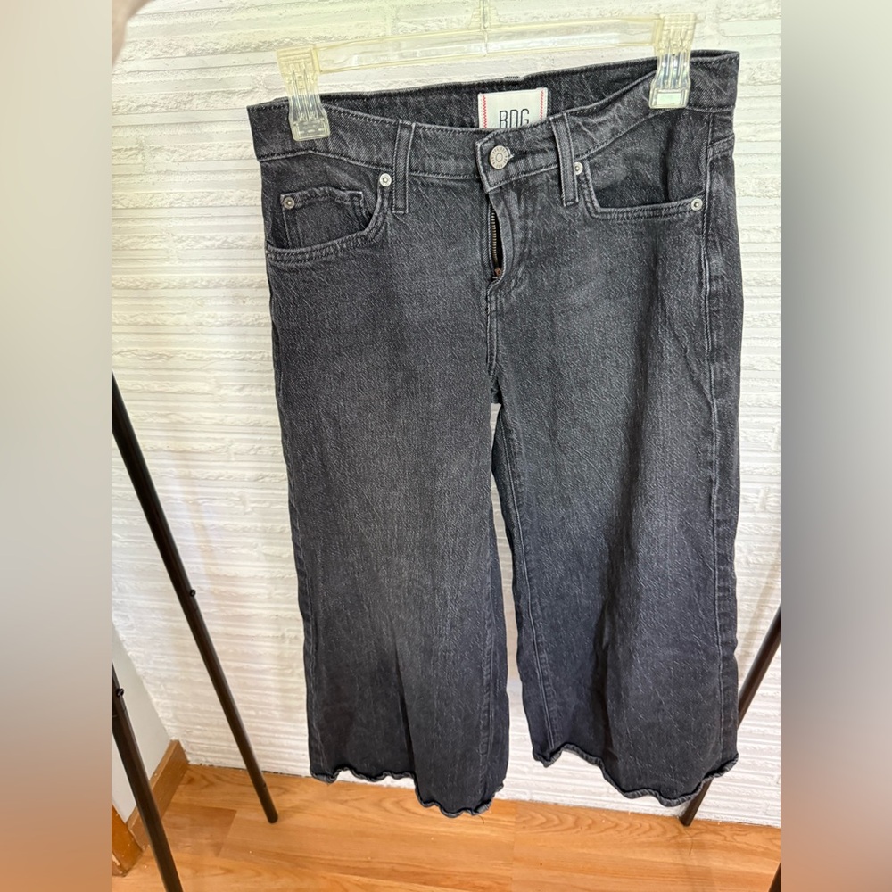 BDG Black Flare Wide Leg Jeans